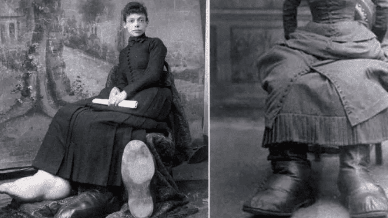 Kimse gerçek olduğuna inanamıyor! Çorap yerine yastık kılıfı giyiyordu