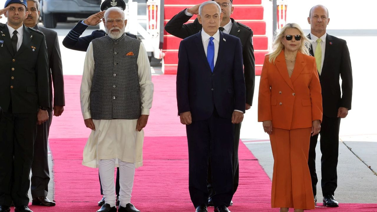 Hindistan Başbakanı Modi İsrail'de: Türkiye karşıtı 'Netanyahu Altıgeni' gündemde