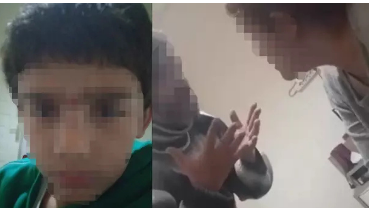 Kayseri’de skandal görüntü! Üvey baba bunları yaptı