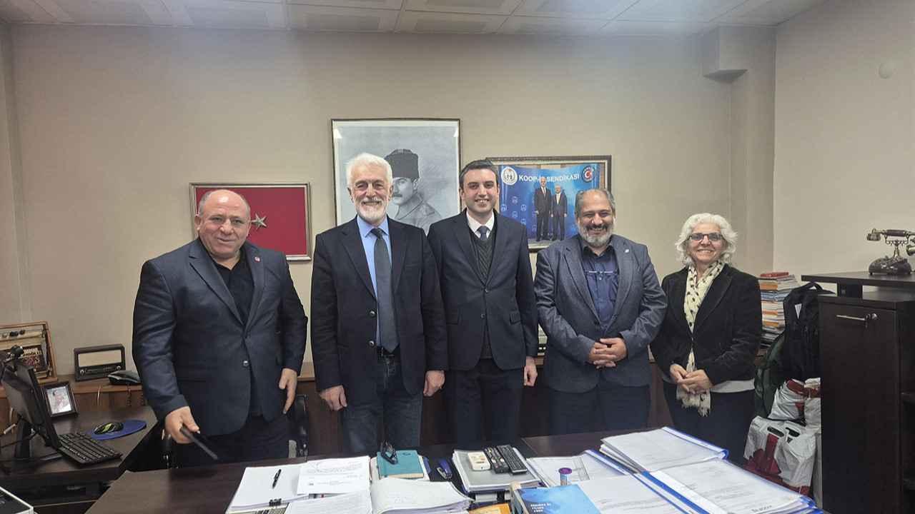 Vatan Partisi’nden Koop-İş’e ziyaret