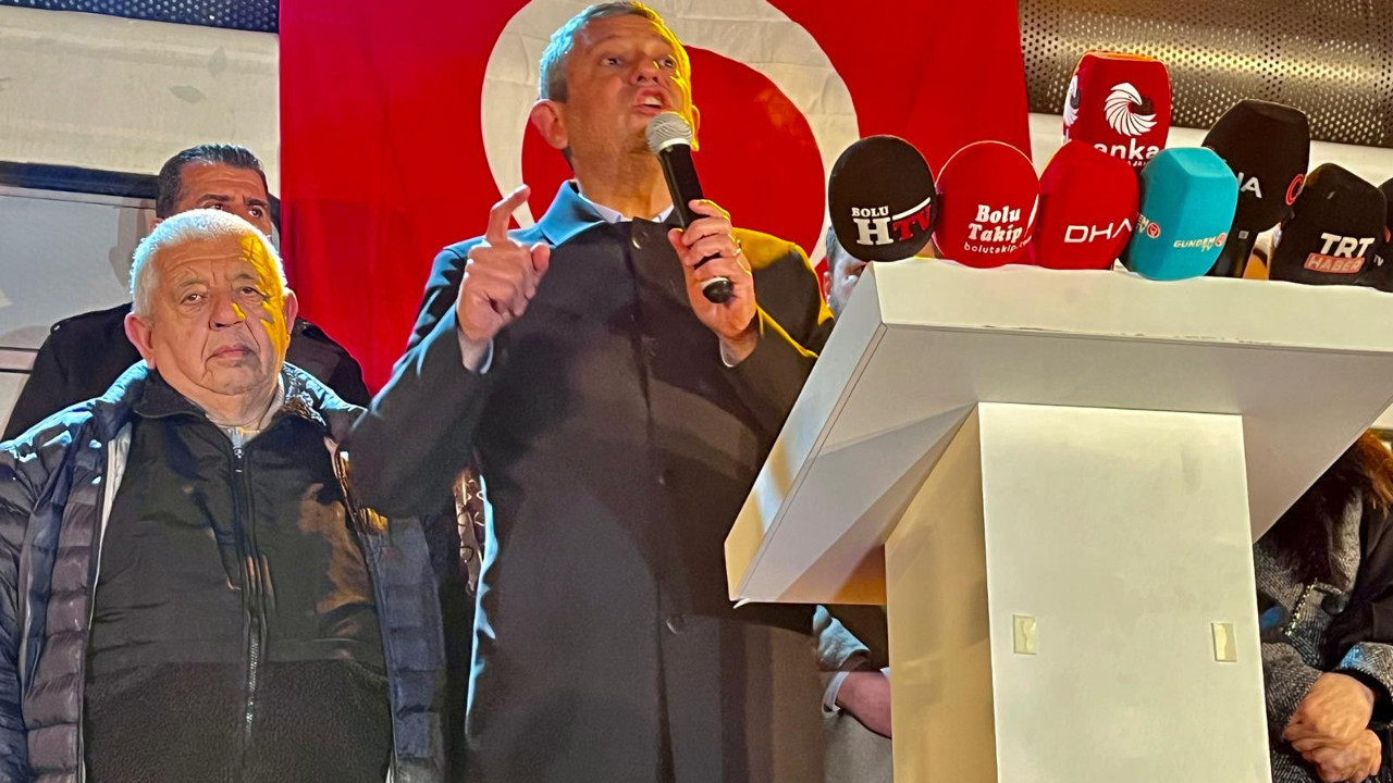 Özgür Özel'den Tanju Özcan açıklaması