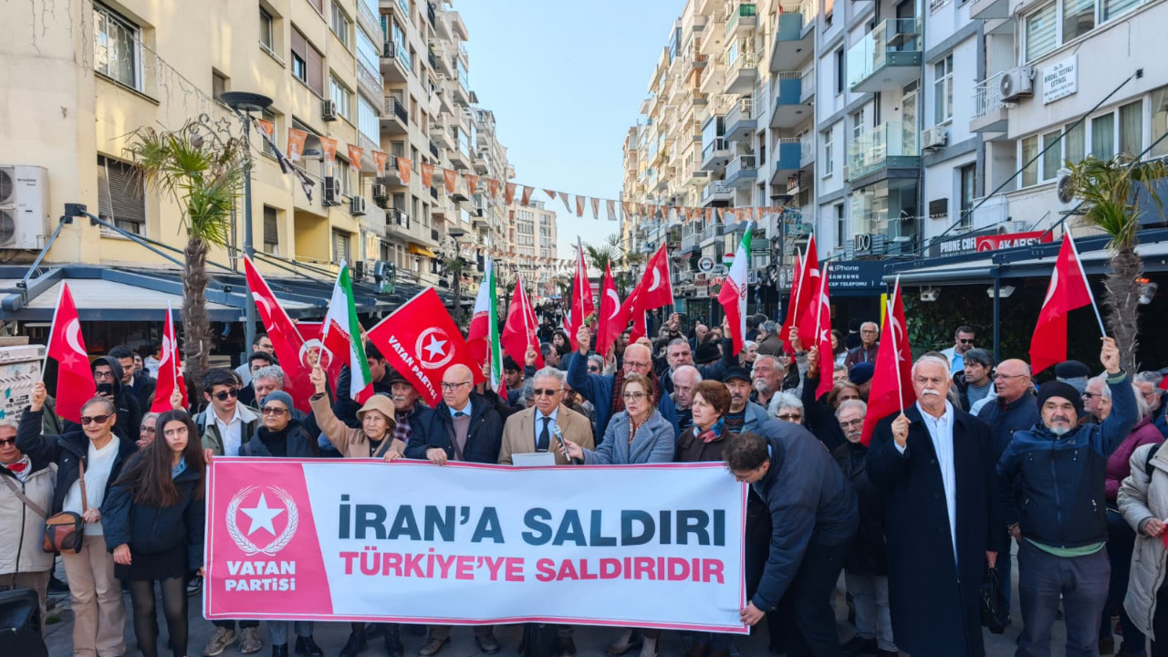Vatan Partisi meydanlarda: 'İran'a saldırı Türkiye'ye saldırıdır!'