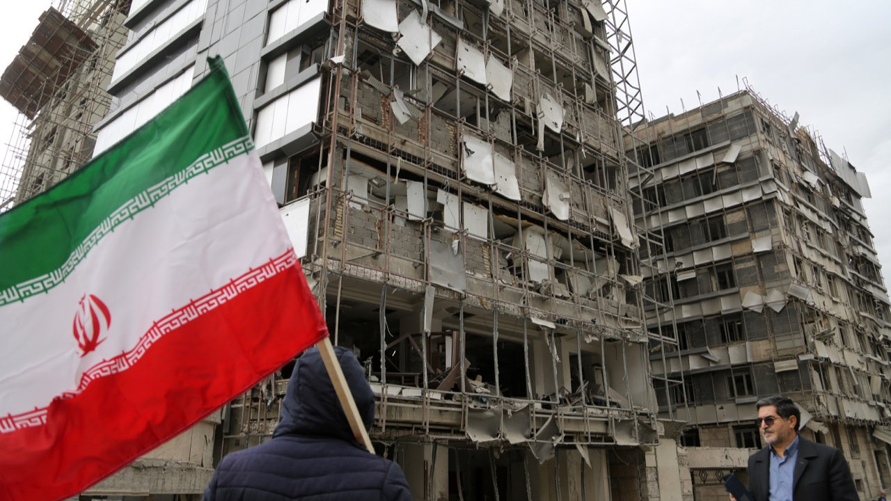 İsrail ve ABD Tahran'daki hastaneyi hedef almıştı! Gandi Hastanesi böyle görüntülendi