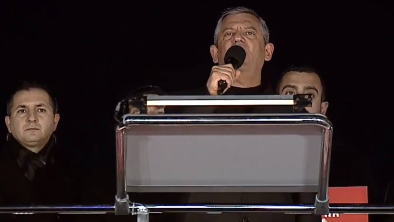 CHP Genel Başkanı Özgür Özel, Eyüpsultan'da konuştu