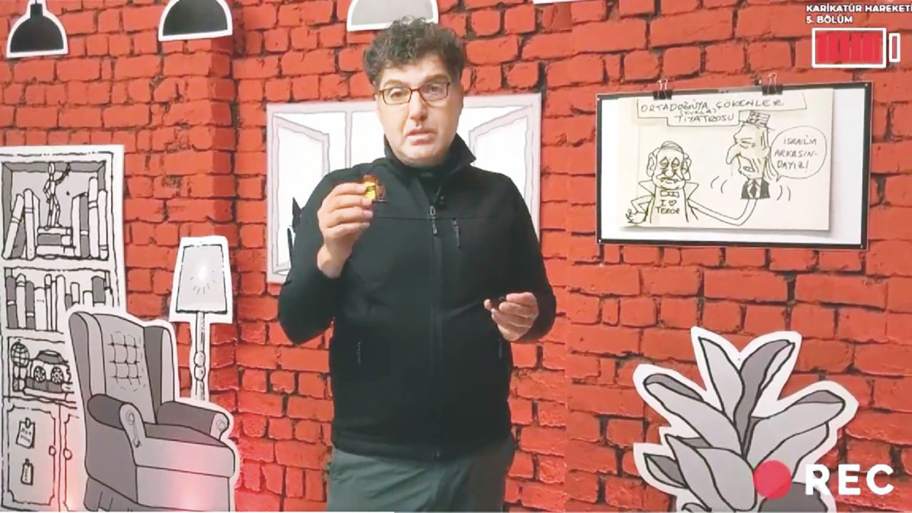 Küstah dergiden yeni kışkırtma! Çizgili terör iş başında