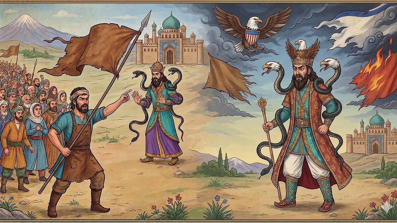 Şahname’den kahramanlık hikâyeleri! Demirci Kavalar zulme meydan okuyor