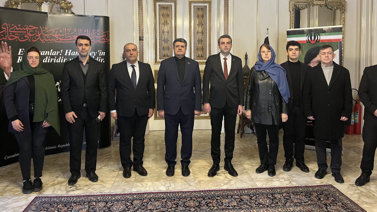 Vatan Partisi’nden İran Başkonsolosluğuna taziye ziyareti