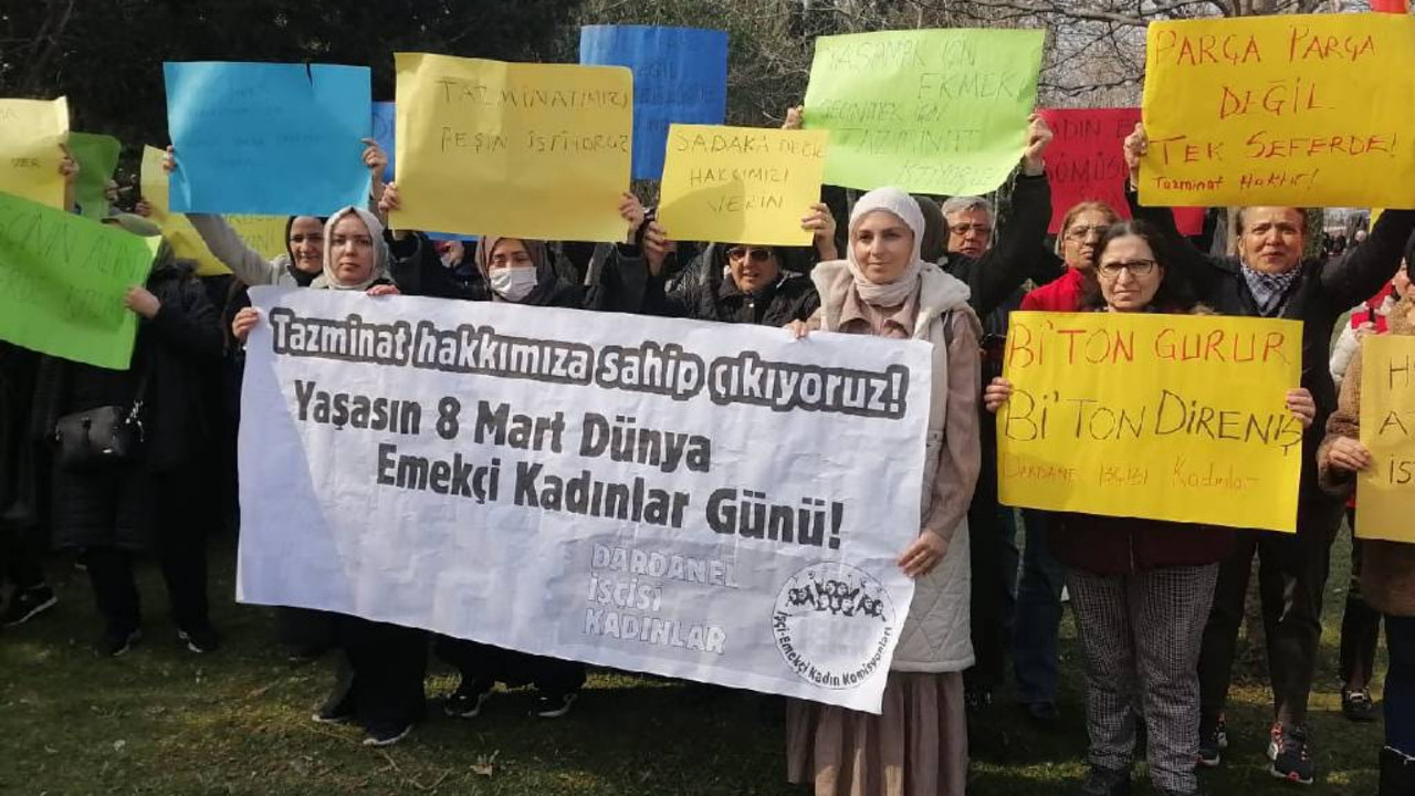 Kadın işçilerden 8 Mart mesajı: Örgütlü mücadele olmadan sömürü son bulmaz