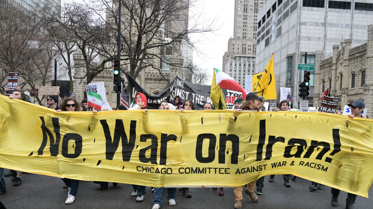 ABD'de savaş karşıtı gösteriler: 'İran ve Lübnan'dan elinizi çekin'