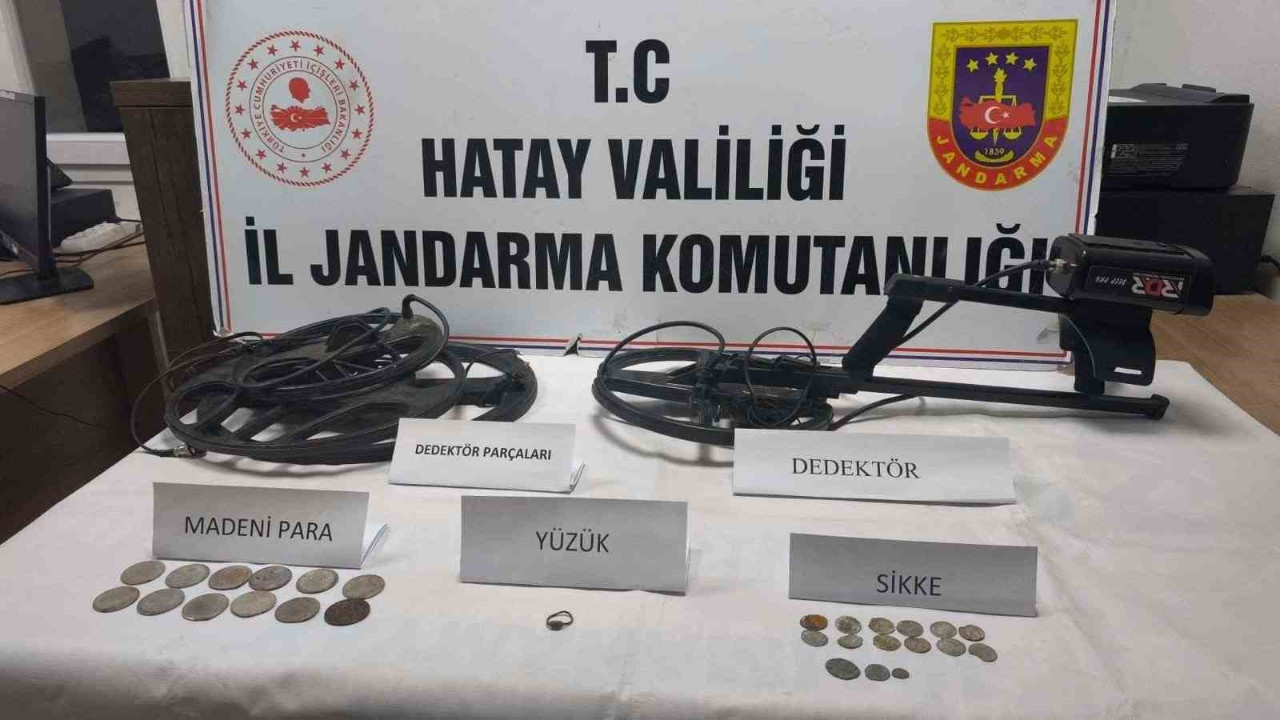 Hatay’da ele geçirildi! Yasal işlem başlatıldı