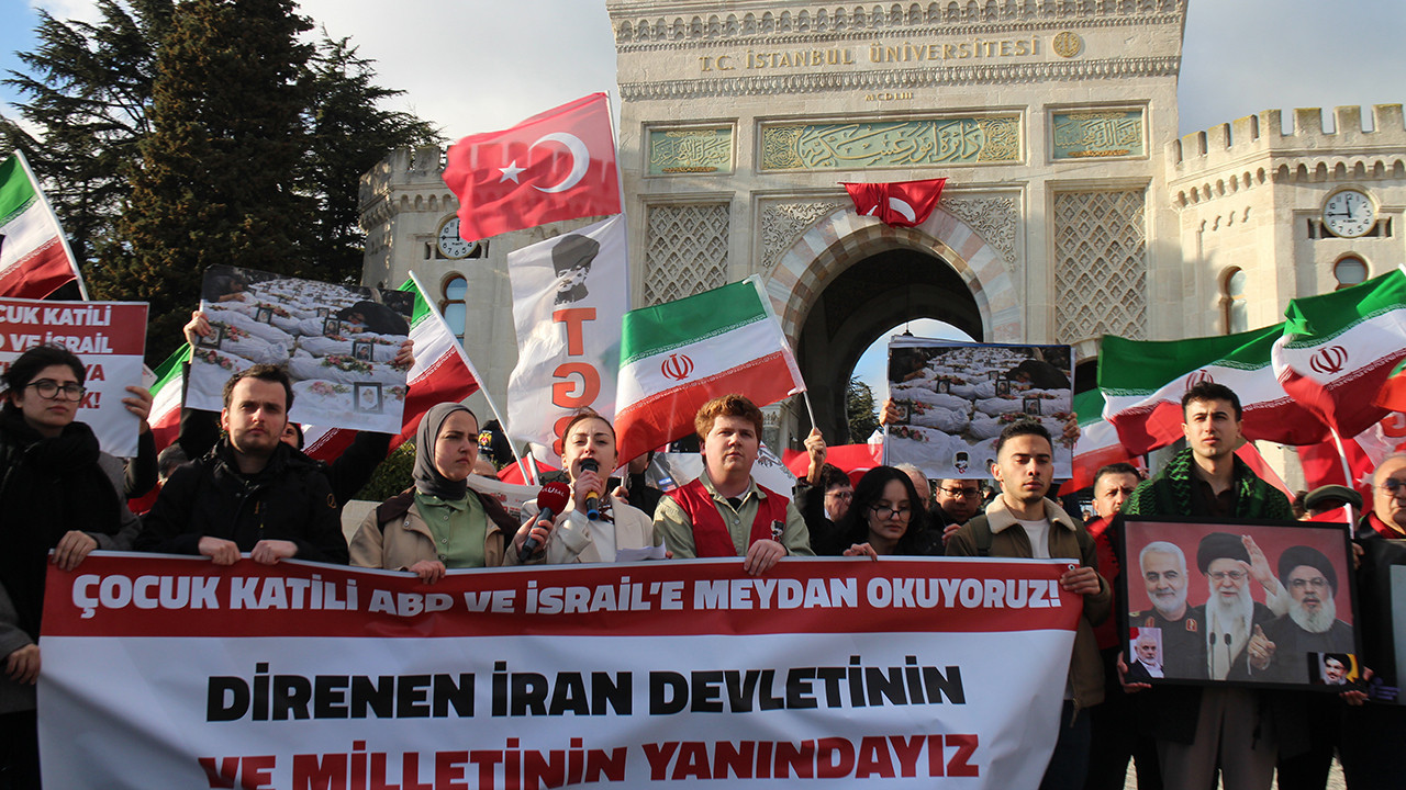 TGB’den İran’la dayanışma yürüyüşü ‘Savaşınız savaşımızdır’