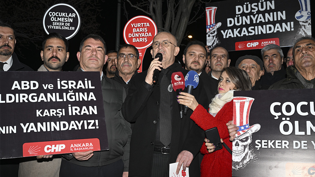 CHP'den ABD protestosu! Büyükelçilik önünden Trump'a seslendiler