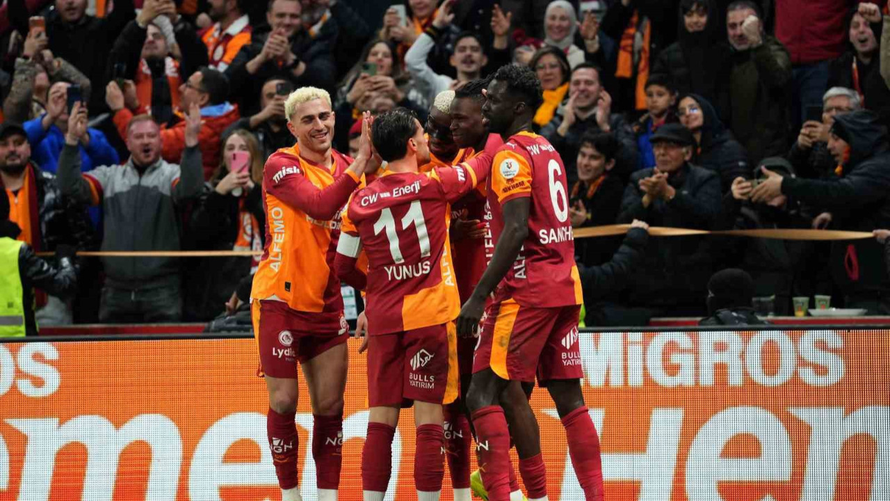 Galatasaray’dan ligde 3 maçlık galibiyet serisi