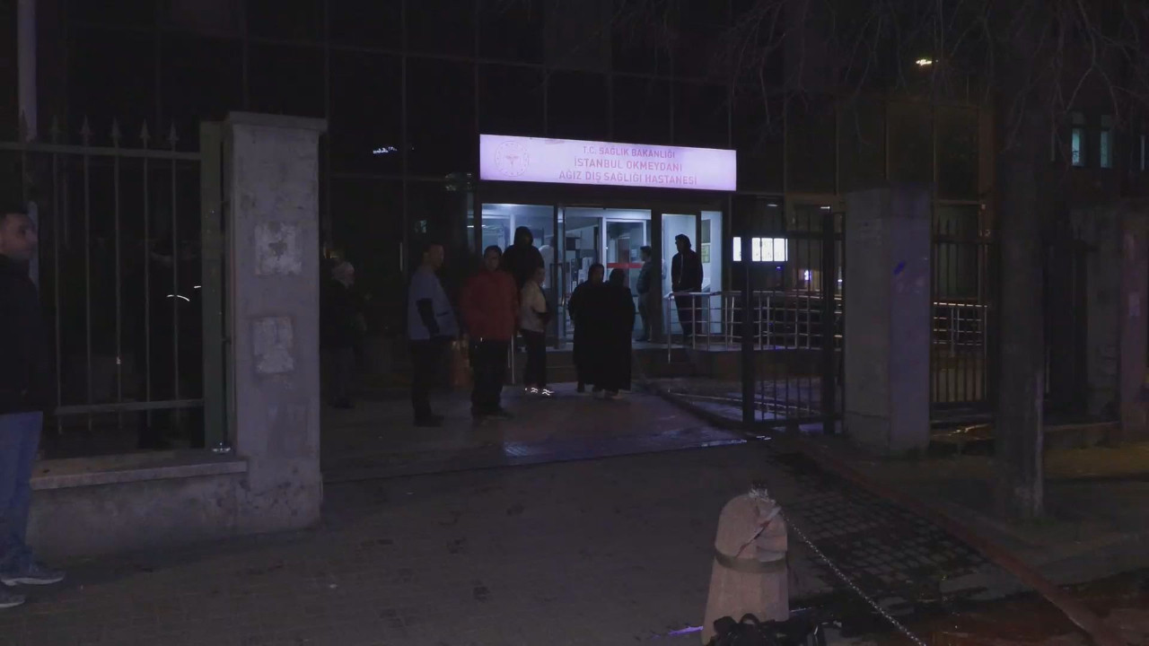 Okmeydanı Ağız ve Diş Sağlığı Hastanesi'nde yangın