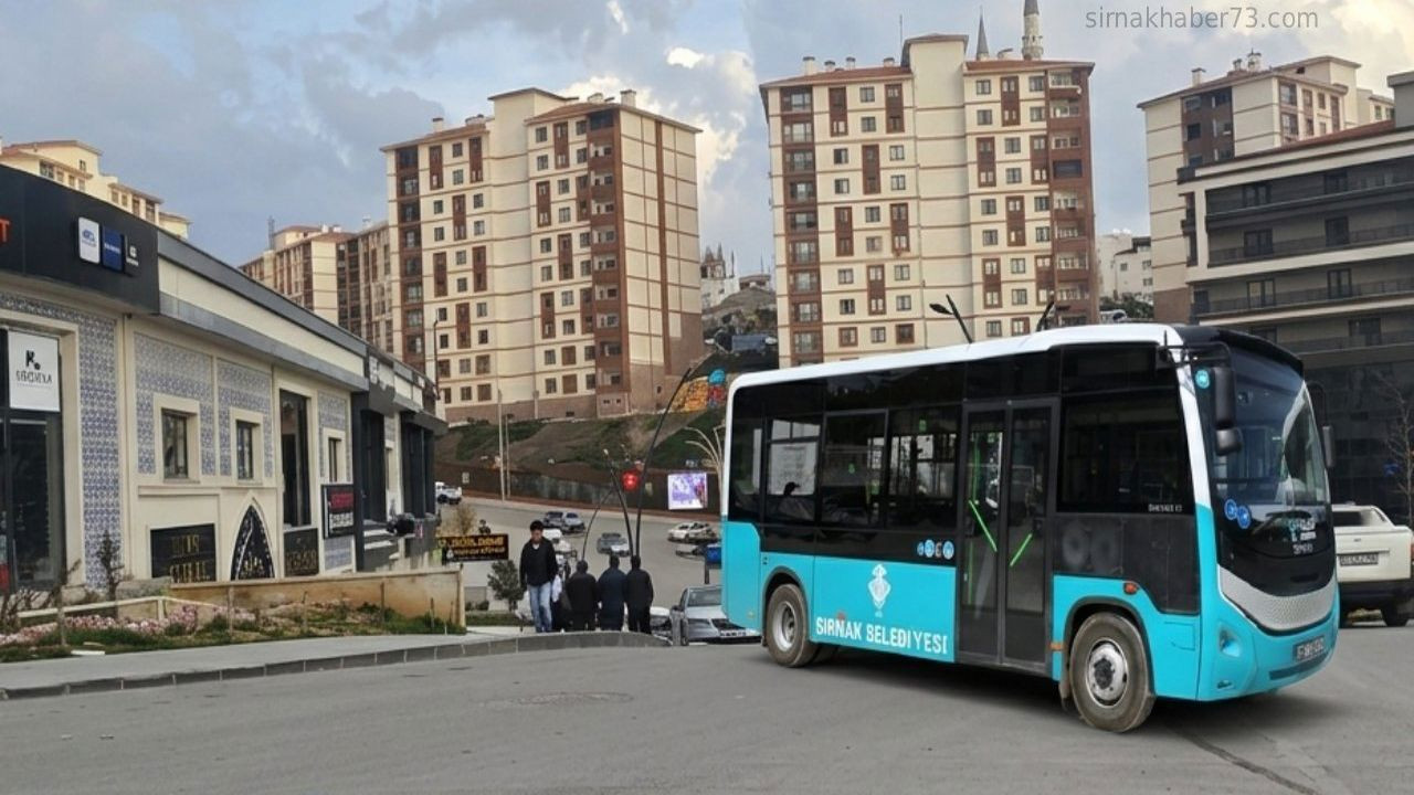 Şırnak’ta şehir içi ulaşım ücretsiz olacak