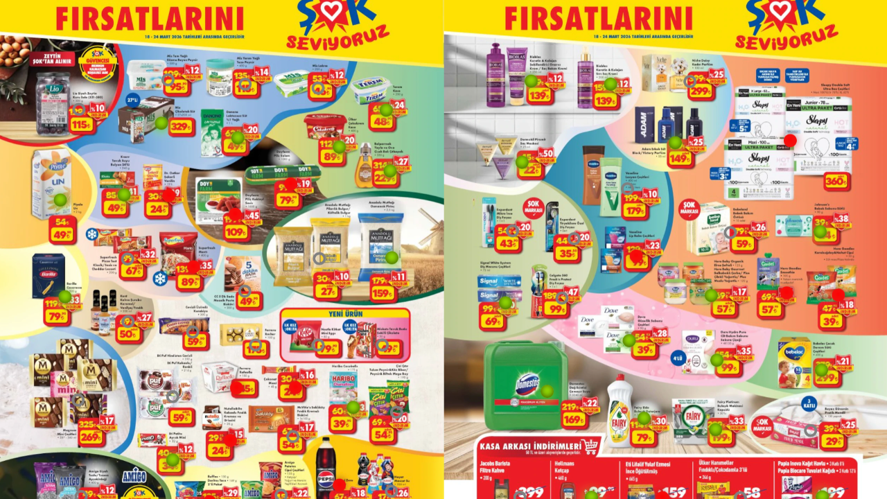 18 Mart ŞOK aktüel ürünler kataloğu