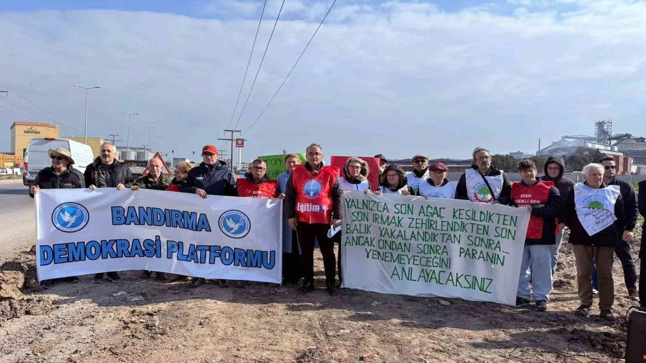 Bandırma'da o tesise 'ÇED olumlu' raporu verildi: Tepki geldi