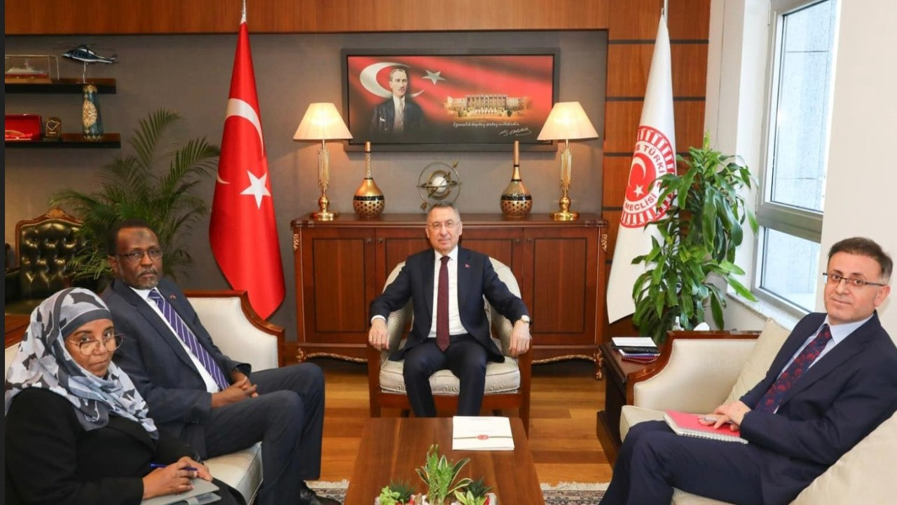 TBMM Dışişleri Komisyonu Başkanı Fuat Oktay, Sudan’ın Ankara Büyükelçisi ile görüştü