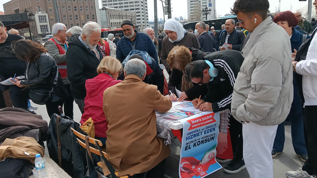 Halk üslere karşı imza kuyruğunda