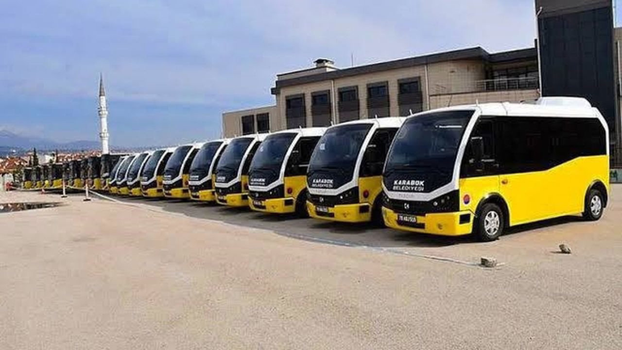 Karabük'te bayramda ulaşım ücretsiz oldu