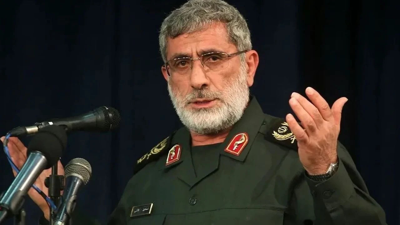 İsrail'de denen komutandan önemli mesajlar! İsmail Kaani'den direniş vurgusu