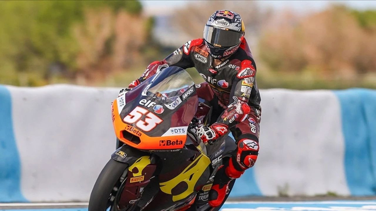 Deniz Öncü, Moto2 Brezilya yarışını 20. sırada bitirdi