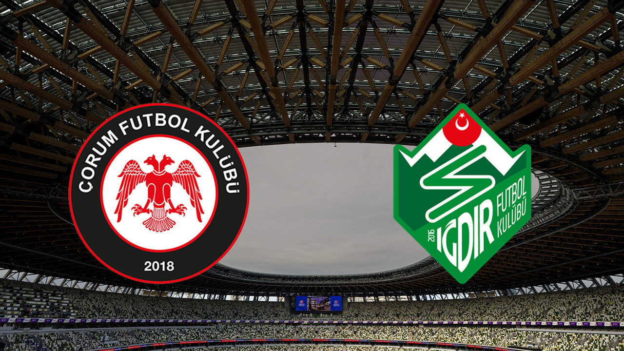 Iğdırspor - Çorum FK maçı saat kaçta? TFF 1. Lig Iğdırspor - Çorum FK maçı hangi kanalda?