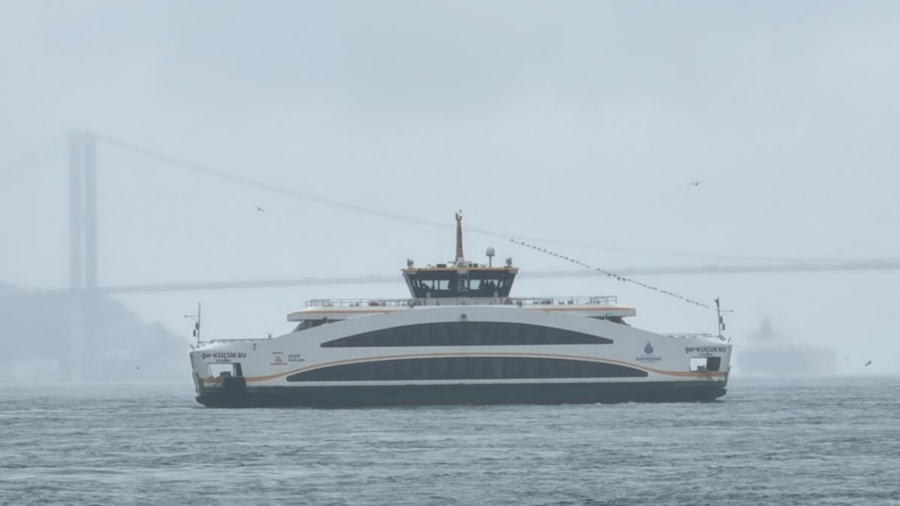 İstanbul'da sis etkili oluyor