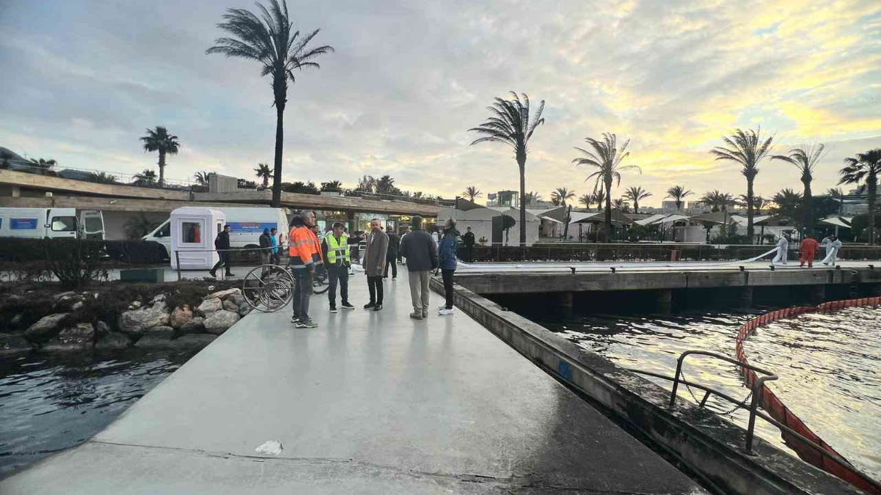 Marinada temizlik çalışmaları başladı