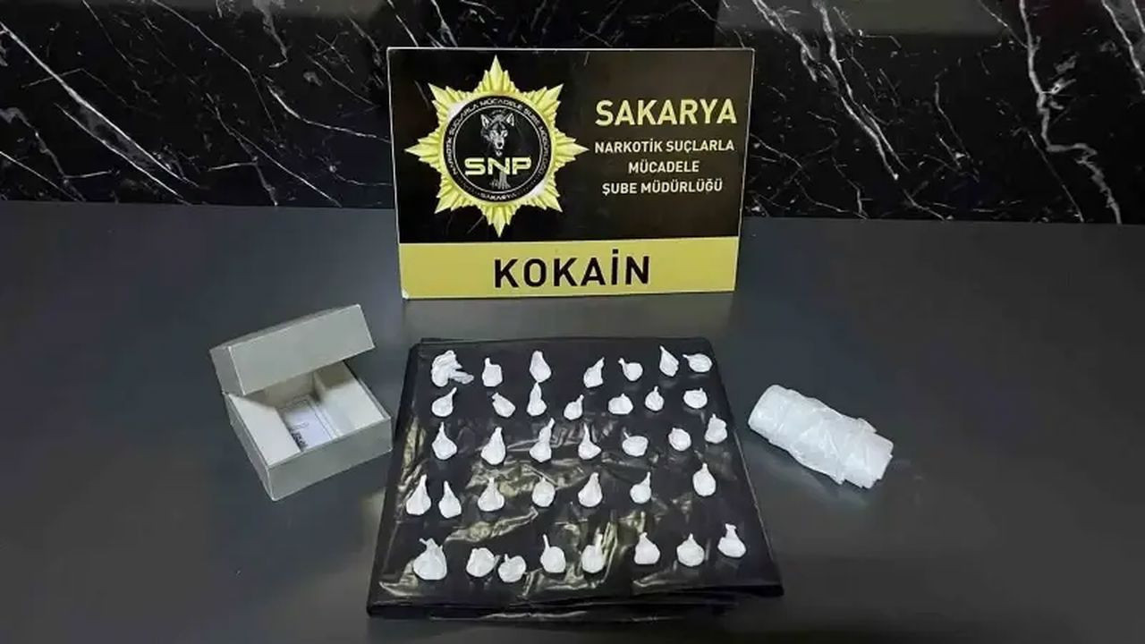 Sakarya'da ele geçirildi! Tam 38 paket
