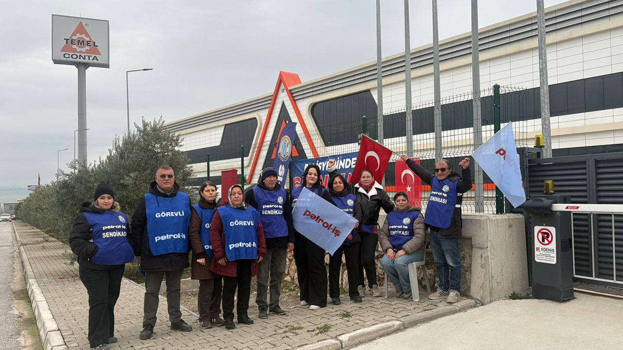 İşçiler bayramı grev çadırında karşıladı! Bayramda şeker var hak yok