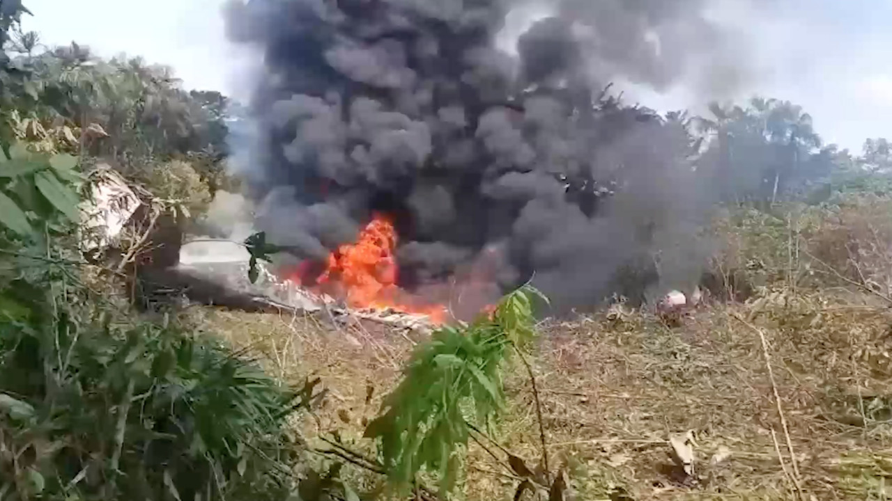 Askeri uçak düşmüştü! Kazanın bilançosu belli oldu