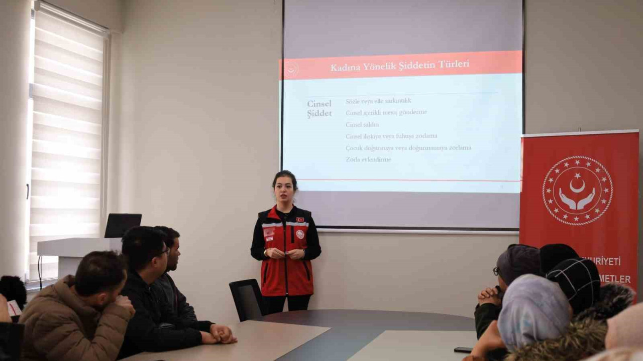 Kadına yönelik şiddetle mücadele eğitimi