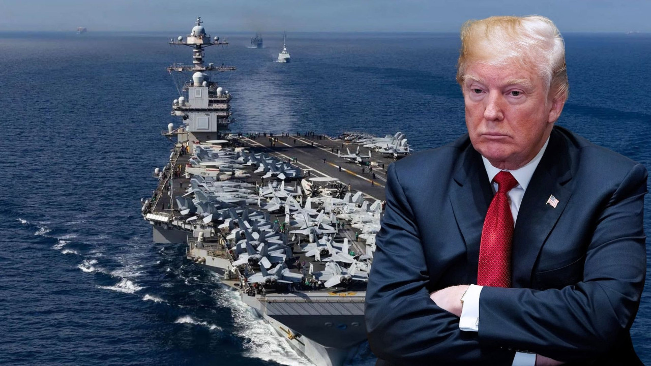 ABD’nin en büyük uçak gemisi Hırvatistan’a kaçtı! Trump ‘canımızı kurtarmak için’ demişti