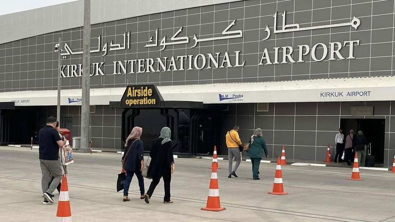 Kerkük Havalimanı'na saldırı düzenlendi