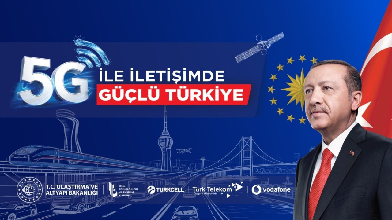 Türkiye’de 5G dönemi resmen başlıyor: Cumhurbaşkanı Erdoğan yarın ilan edecek