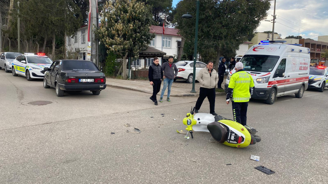 Ordu’da trafik kazası: 4 yaralı var