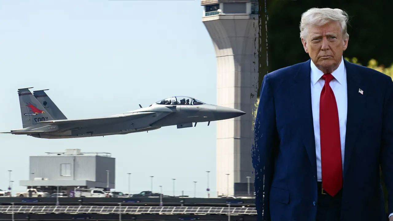 Trump: Uçak düşebilir savaştayız