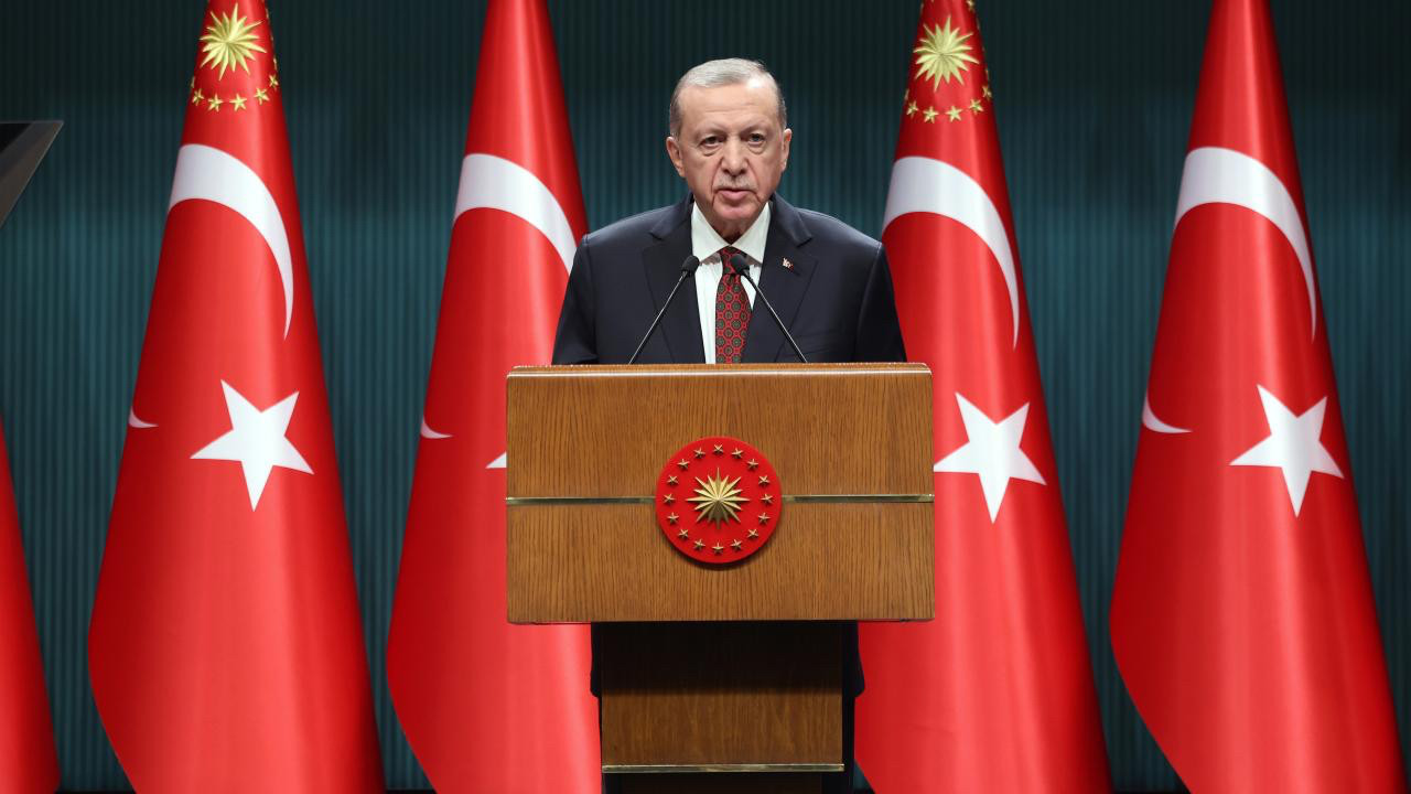 Cumhurbaşkanı Erdoğan Hamas heyetini kabul etti! Dolmabahçe Çalışma Ofisi'nde gündem Gazze