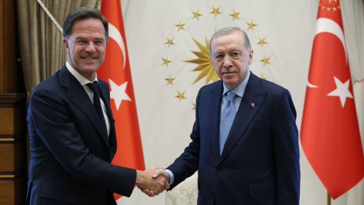 Cumhurbaşkanı Erdoğan, NATO Genel Sekreteri Rutte ile görüştü