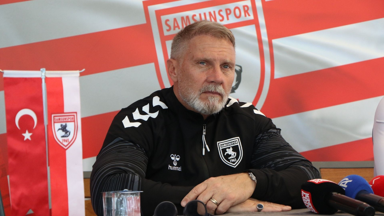 Fink’in hedefi Samsunspor’la yeniden Avrupa: ‘İlk 5’i canı gönülden istiyoruz’