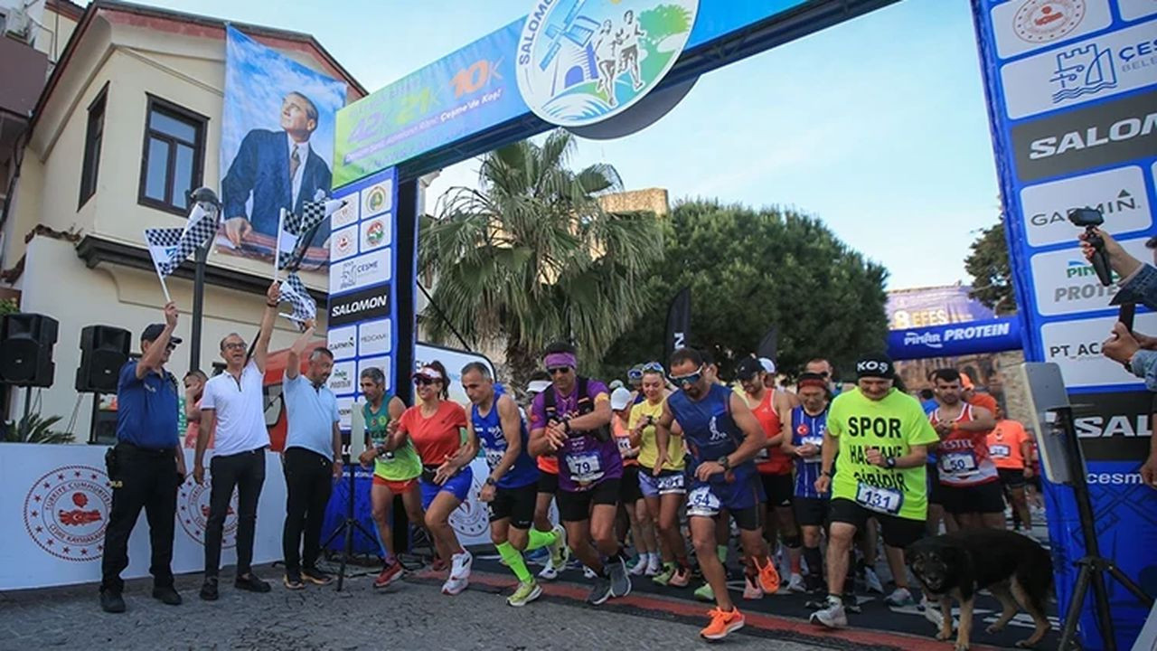 Salomon Çeşme Yarı Maratonu koşu tutkunlarını buluşturacak