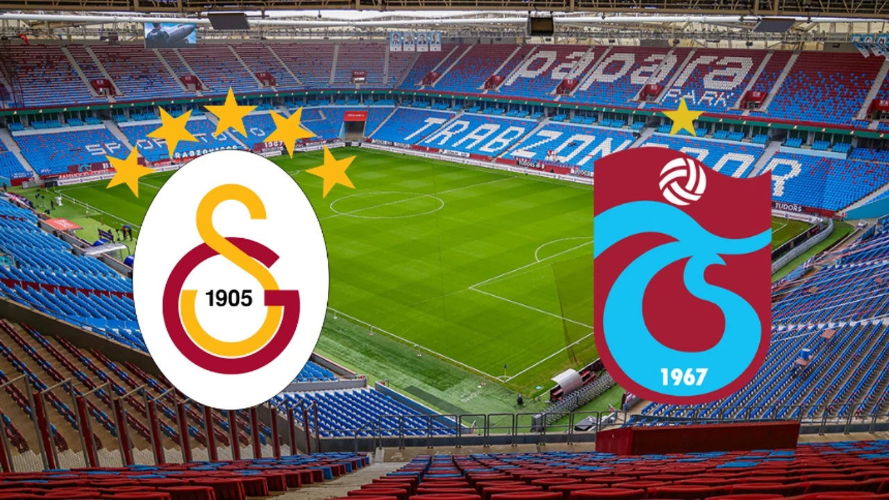 Trabzonspor Galatasaray maçı kaç kaç bitti? İşte maçın skoru ve goller