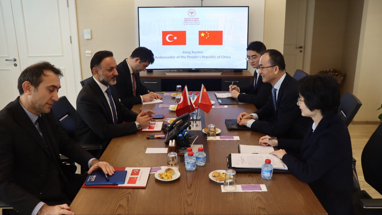Türkiye ile Çin arasında sağlık işbirliği görüşmesi