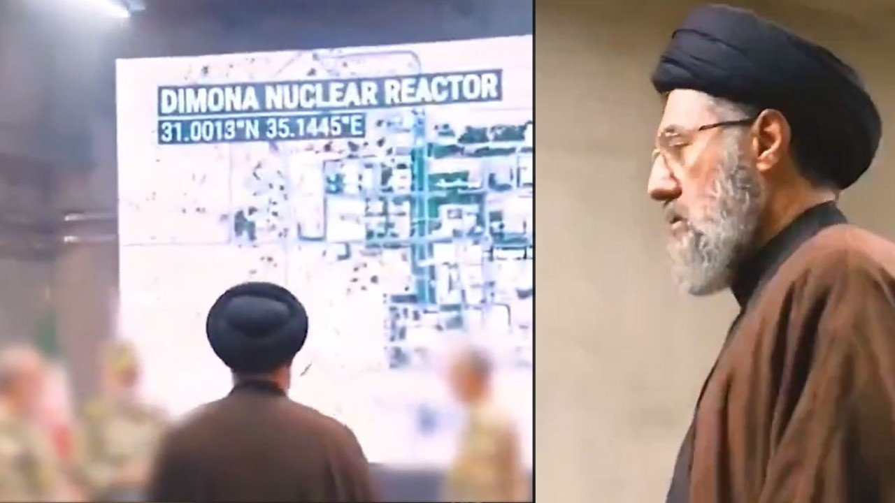 Hamaney operasyon odasında! Dimona haritası dikkat çekti