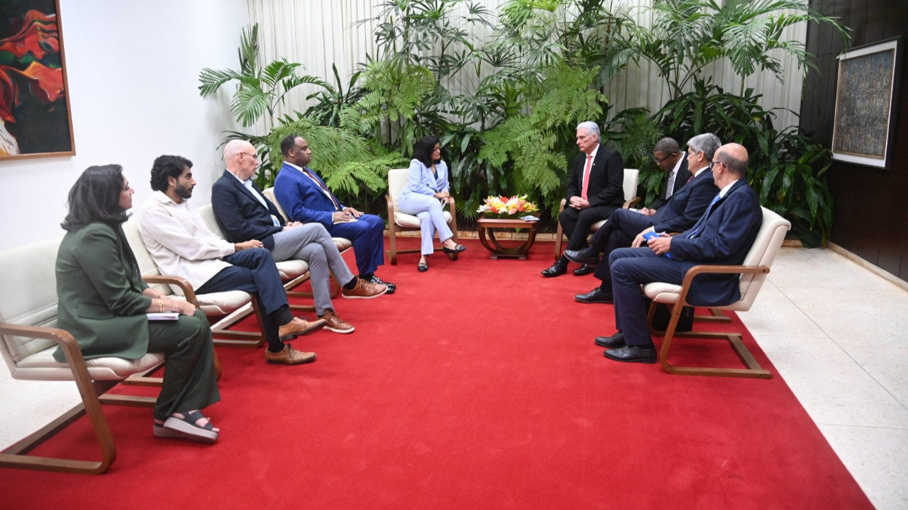 Küba Devlet Başkanı Diaz-Canel'den ABD'lilerle kritik temas