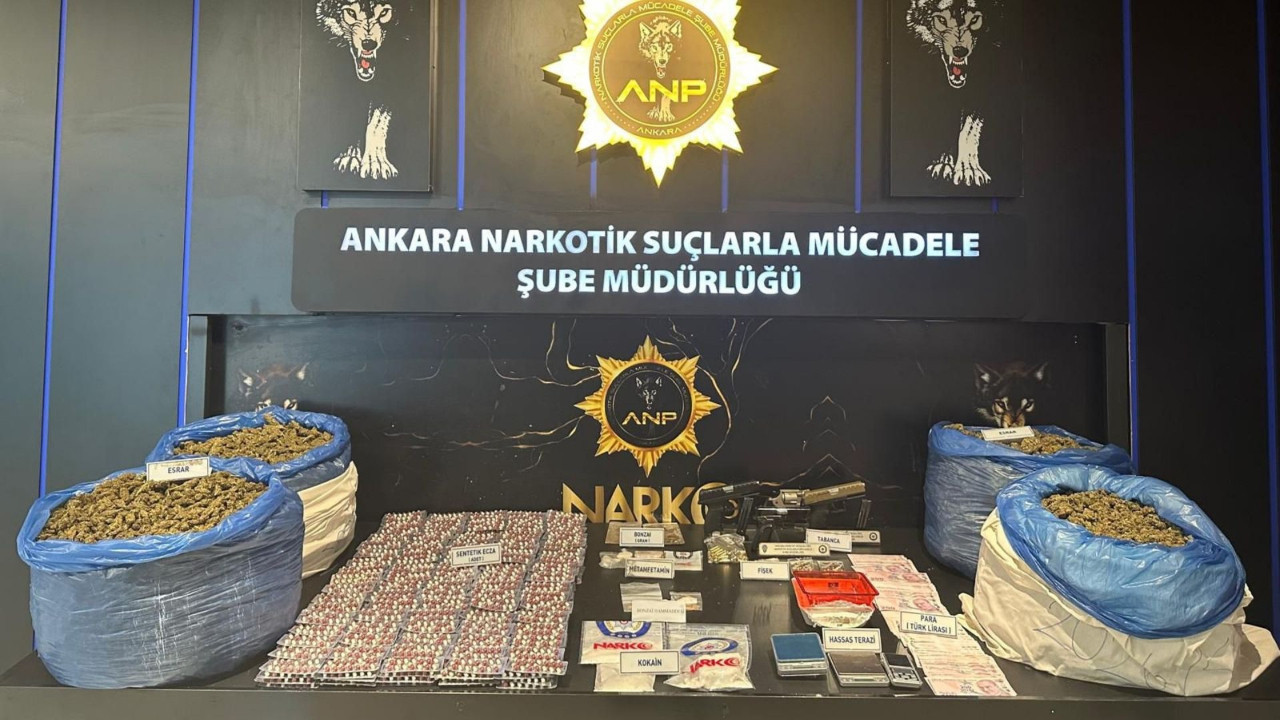 Ankara’da zehir tacirlerine darbe! 41 şüpheli tutuklandı