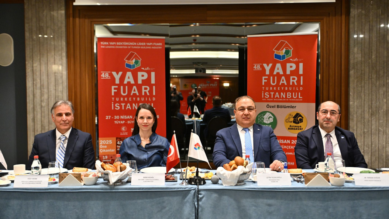 Yapı ve inşaat dünyası 456 Milyon Euro’luk ticaret hacminde buluşuyor
