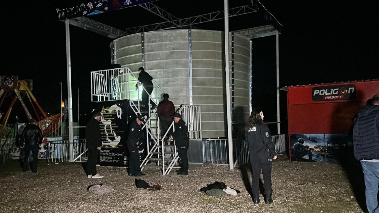 Lunaparkta feci ölüm kameralara yansıdı! İşte o anlar