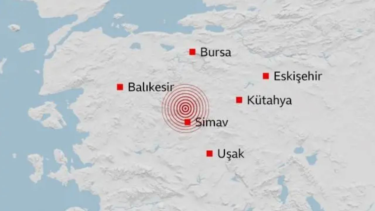 Kütahya Simav'da korkutan deprem!